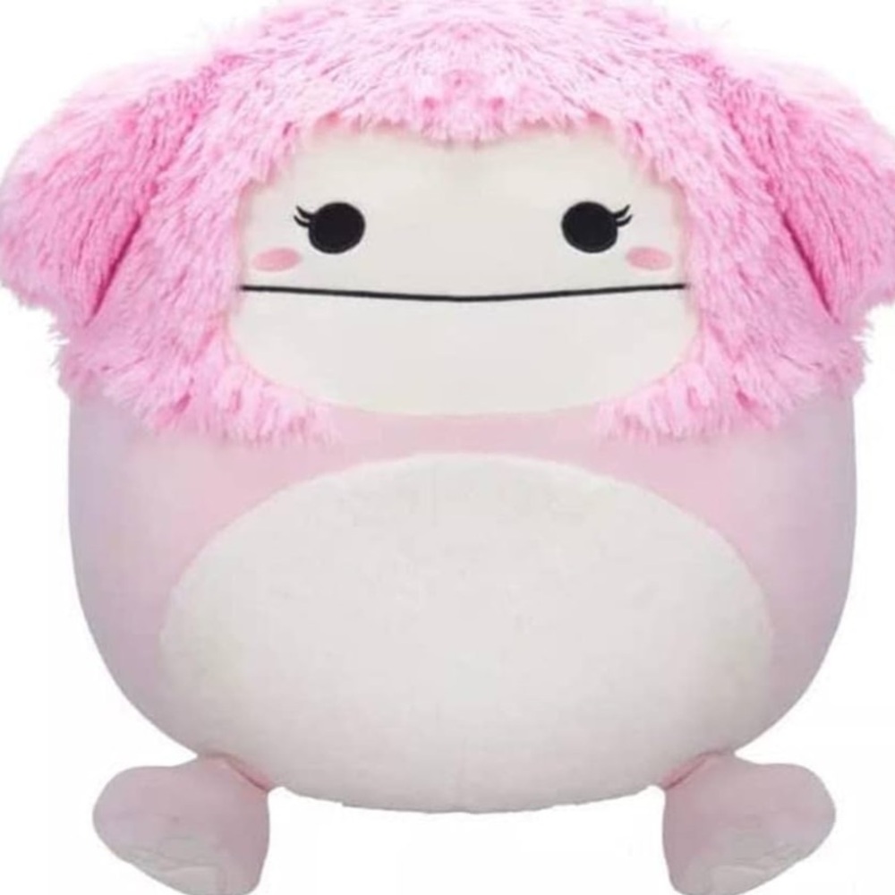 SQUISHMALLOWS Rare 20”Brina The Pink Big Foot!